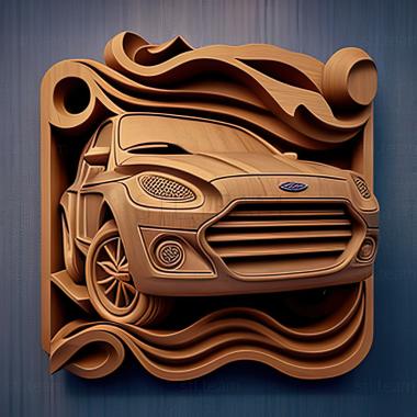 3D model Ford Figo (STL)